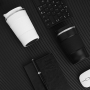 Oem Custom Portable Double Wall Vacuum Stainless Steel Insulated Travel Reusable Coffee Tumbler Mug Cup With Lid