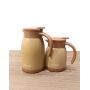Jarra térmica aislada de acero inoxidable 304 de gran capacidad para café y té, ideal para la oficina y el hogar.