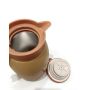 Jarra térmica aislada de acero inoxidable 304 de gran capacidad para café y té, ideal para la oficina y el hogar.