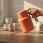 Hot Sale 1300ML Stainless Steel Insulated Portable Coffee Water Kettle Unique Design Vacuum Jug Logo Tea Cold Thermal