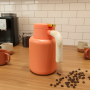 Hot Sale 1300ML Stainless Steel Insulated Portable Coffee Water Kettle Unique Design Vacuum Jug Logo Tea Cold Thermal