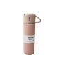 Set regalo di alta qualità con thermos in acciaio inox 304 da 500 ml e 3 coperchi.