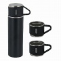 Set regalo di alta qualità con thermos in acciaio inox 304 da 500 ml e 3 coperchi.