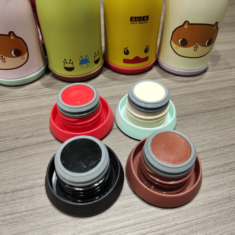 260ml Cute Cartoon Animal Stainless Steel Insulated Water Bottle Leakproof Vacuu Thermos BPA-free Kids Water Bottle