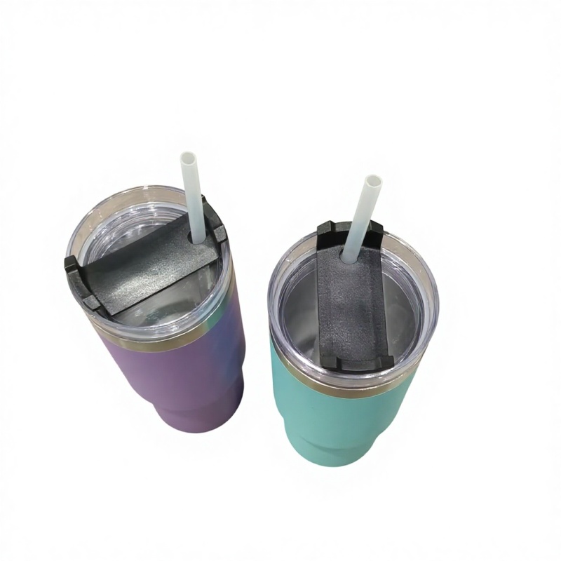 Wholesale  Double Wall Stainless Steel Vacuum Tumbler 30oz Leak-Proof Eco-Friendly Hot/Cold 6-Hour Portable Travel Home Outdoor