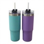 Wholesale  Double Wall Stainless Steel Vacuum Tumbler 30oz Leak-Proof Eco-Friendly Hot/Cold 6-Hour Portable Travel Home Outdoor