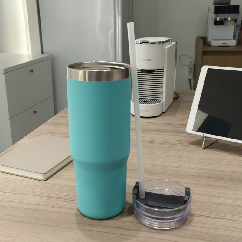 Wholesale  Double Wall Stainless Steel Vacuum Tumbler 30oz Leak-Proof Eco-Friendly Hot/Cold 6-Hour Portable Travel Home Outdoor