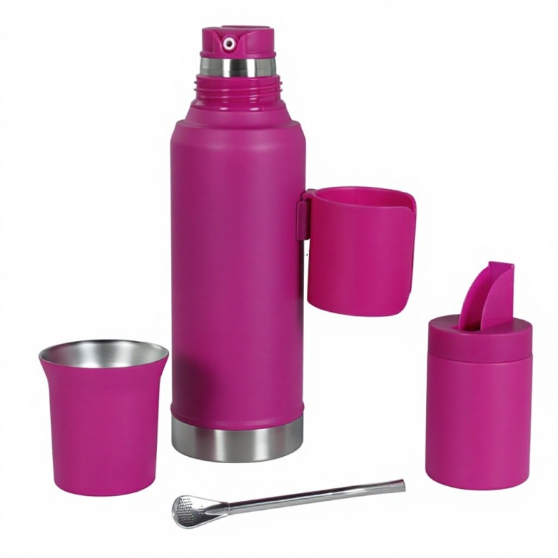 Double Wall Stainless Steel Classic Heavy Duty Vacuum Insulated Water Bottle Leakproof Thermos for Camping 12-24 Hours Thermal