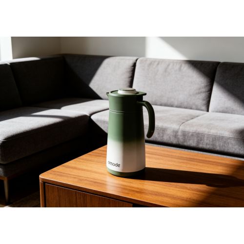 2L Stainless Steel Vacuum Insulated Kettle Leak-proof Thermal Flask for Camping, Hiking & Outdoor Adventures