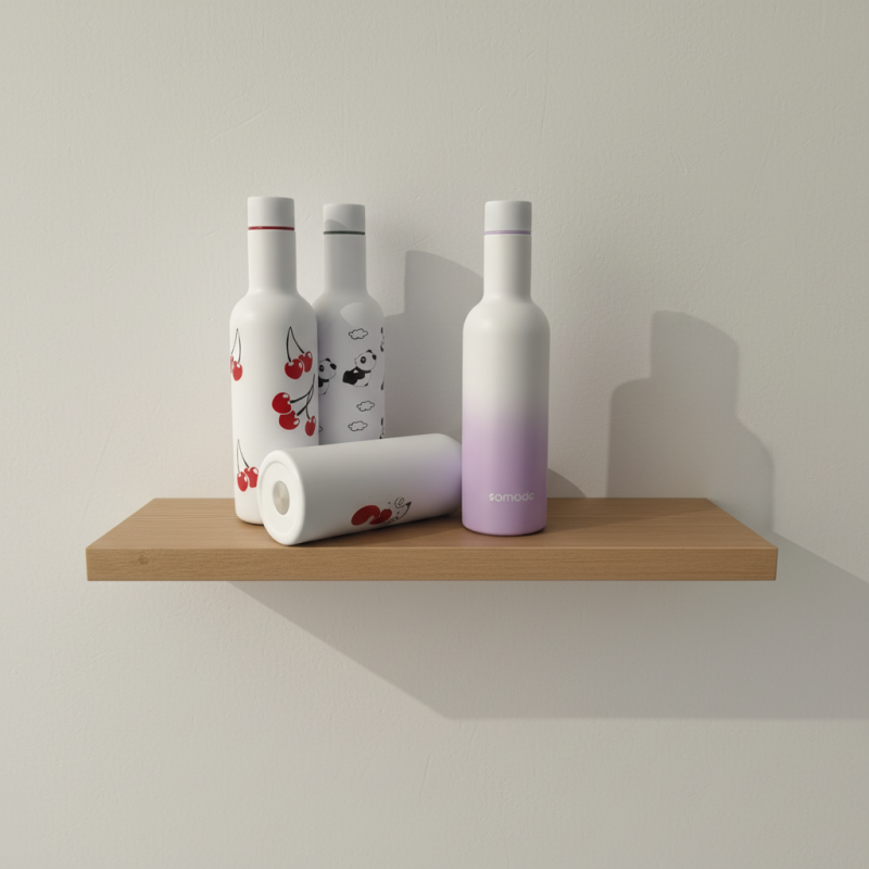 Aktionsangebot 2026: Hochwertige, doppelwandige, vakuumisolierte 500-ml-Edelstahl-Weinflasche (BPA-frei) für Partys