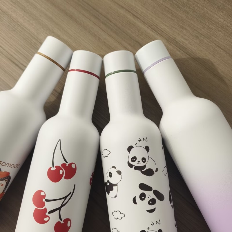 Aktionsangebot 2026: Hochwertige, doppelwandige, vakuumisolierte 500-ml-Edelstahl-Weinflasche (BPA-frei) für Partys