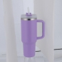 Adventure Double Wall 304 Stainless Steel Vacuum Flask Water Bottle 40oz Tumbler with Lid and Straw