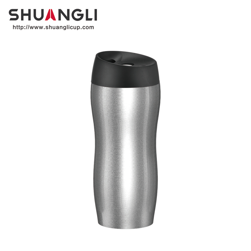 High Quality Custom Colors Double Wall 304 Stainless Steel Insulated Vacuum Travel Coffee Mug Tea Cup with Lid Drinking Mug