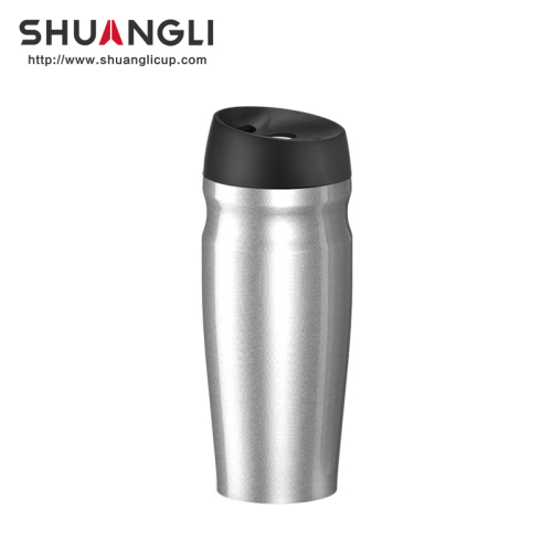 High Quality Custom Colors Double Wall 304 Stainless Steel Insulated Vacuum Travel Coffee Mug Tea Cup with Lid Drinking Mug