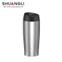 High Quality Custom Colors Double Wall 304 Stainless Steel Insulated Vacuum Travel Coffee Mug Tea Cup with Lid Drinking Mug