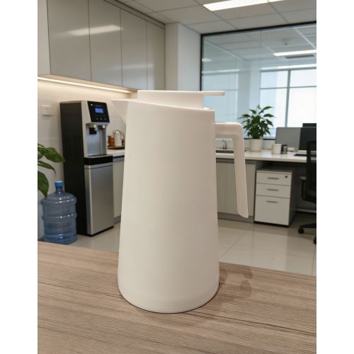 Modern Insulated Vacuum Jug Double Wall Thermal Carafe For Hot And Cold Drinks With Leakproof Lid For Home Office And Daily Use