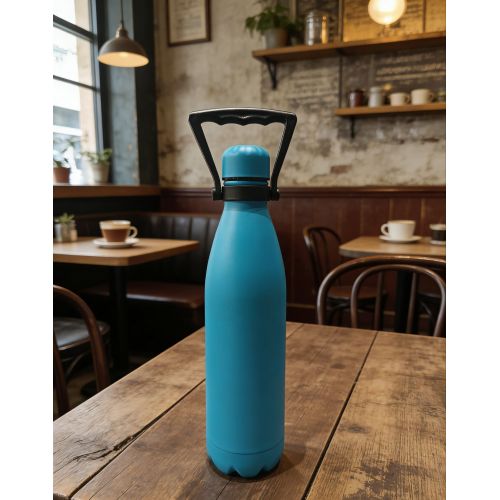Double-Wall Vacuum Insulated Wide-Mouth Cola Bottle with Custom Color & Capacity for outdoor and car