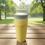 2026 Hot Selling Classic Custom Logo Camping Car Tumbler Coffee Mug Double Walled Vacuum Flask Bottle 480ml Stainless Steel Rope
