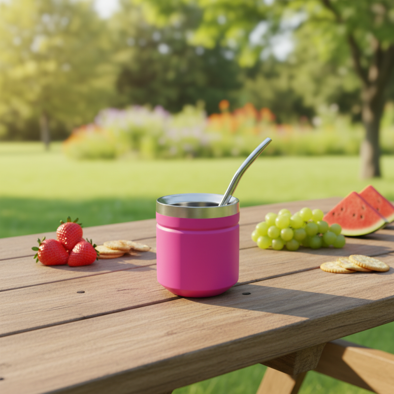304 Stainless Steel Customized Double Wall Vacuum Insulated Camping Tea Coffee Cup Beer Mug Spoon Straw Eco-Friendly Wide Mouth