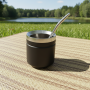 304 Stainless Steel Customized Double Wall Vacuum Insulated Camping Tea Coffee Cup Beer Mug Spoon Straw Eco-Friendly Wide Mouth