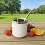 304 Stainless Steel Customized Double Wall Vacuum Insulated Camping Tea Coffee Cup Beer Mug Spoon Straw Eco-Friendly Wide Mouth
