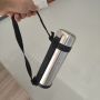 Thermoskanne aus Edelstahl mit großem Fassungsvermögen (1200 ml/1500 ml/1800 ml) – ideal für Outdoor-Aktivitäten, Reisen und Sport. Isoliert