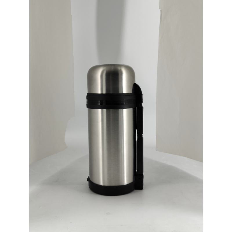 Thermoskanne aus Edelstahl mit großem Fassungsvermögen (1200 ml/1500 ml/1800 ml) – ideal für Outdoor-Aktivitäten, Reisen und Sport. Isoliert