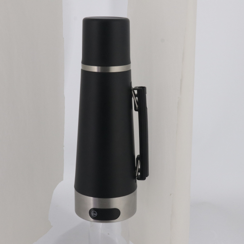 2025 SHUANGLI New Arrival Hottest Custom Engraved Logo Wholesale Electrical Heated 1200ml Double Wall Stainless Steel Thermos