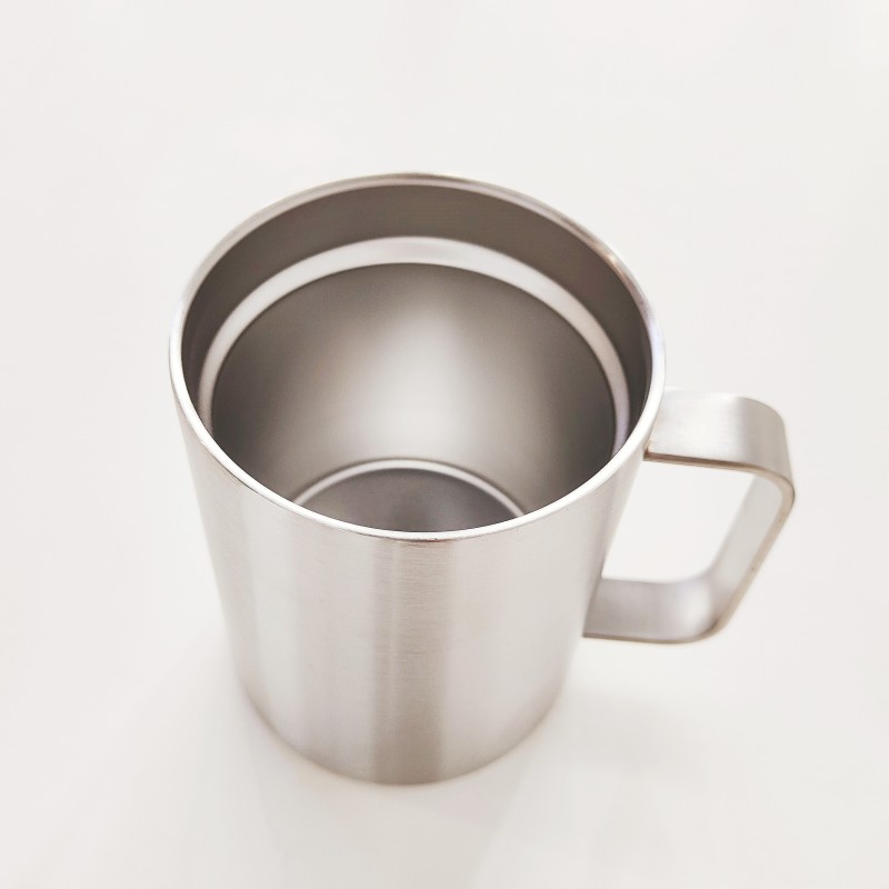 400ml Outdoor Travel Coffee Mug Stainless Steel Double Wall Vacuum Insulated Thermal Mug