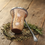 Factory Wholesale Double Wall Vacuum Insulated Stainless Steel Yerba Mate Cup Bombilla Straw Leak-Proof BPA Free for Party