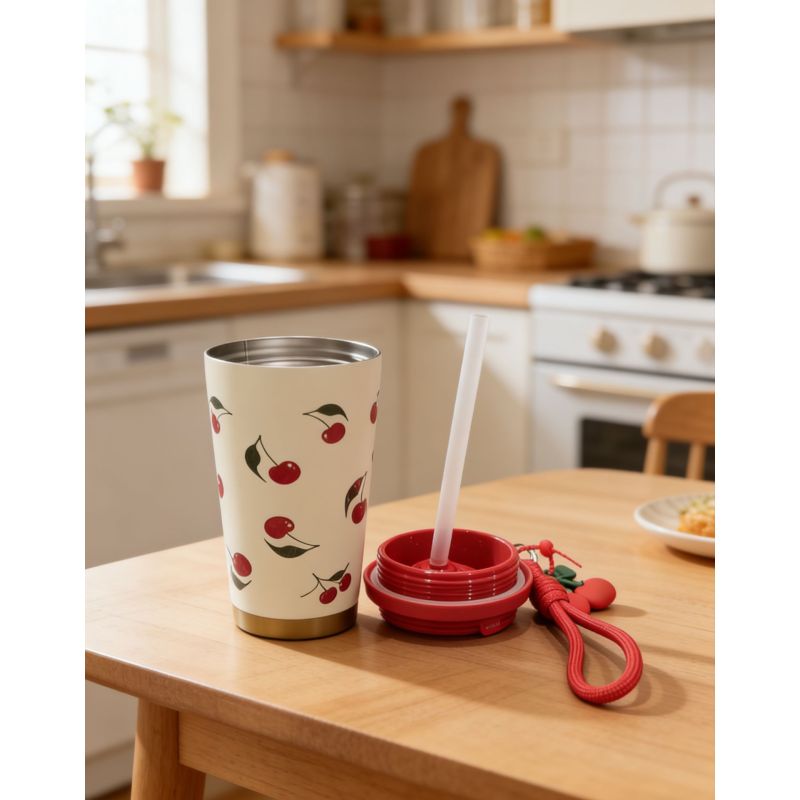 500ml Dongya Double Layer Vacuum Stainless Steel Coffee Mug, Leakproof Insulated Cup for Daily Use