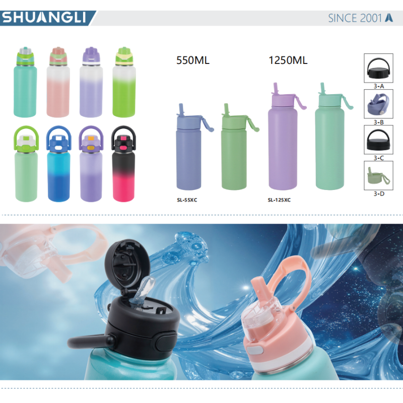 Hot Selling Double Wall 24oz 32oz Gym Sport Stainless Steel Water Bottle