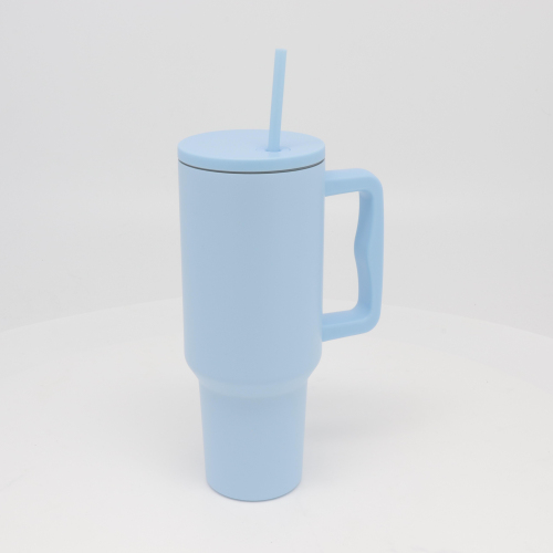 40 oz Double-Wall Stainless Steel Vacuum Insulated Travel Tumbler Water Cup with Handle Lids and Straw for Car Use 40 oz Double-Wall Stainless Steel Vacuum Insulated Travel Tumbler Water Cup with Handle Lids and Straw for Car Use