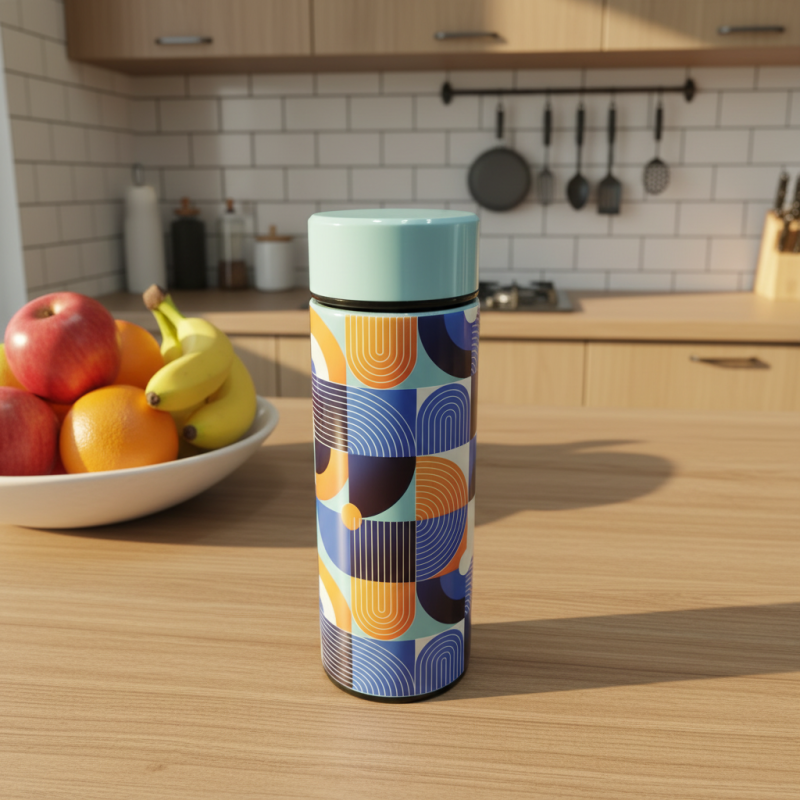 304 Stainless Steel Double Wall Vacuum Insulated Classic Light Back to School Geometric Pattern Multi-size Travel Tumbler