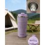 Stylish Double Wall Eco-friendly Stainless Steel Thermos Coffee Cup with Silicone Sleeve for Daily Use, Office and Outdoor