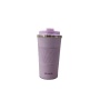 Stylish Double Wall Eco-friendly Stainless Steel Thermos Coffee Cup with Silicone Sleeve for Daily Use, Office and Outdoor