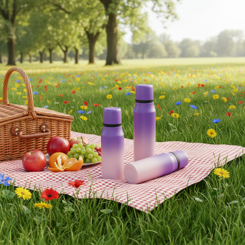 Popular Sale Classic 500/750/1000ml Camping Outdoor Travel Double Wall Stainless Steel Vacuum Thermos Leak-Proof BPA Free