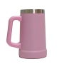 Caneca de cerveja de alta qualidade, copo térmico de aço inoxidável para cerveja.