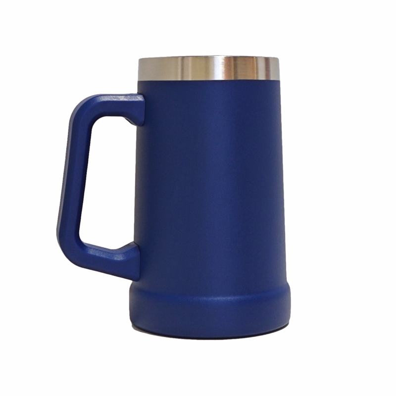 Caneca de cerveja de alta qualidade, copo térmico de aço inoxidável para cerveja.
