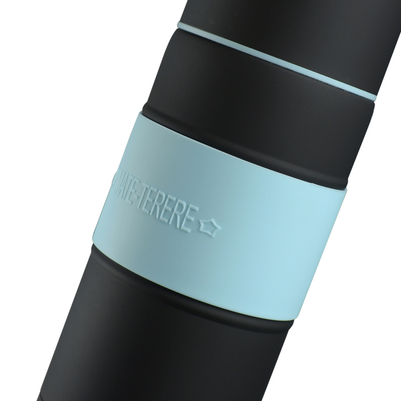 2023 Newest Upgrade Argentina Hot Selling Double Wall Stainless Steel Rubber Painting Vacuum Yerba Mate Thermos Bottle