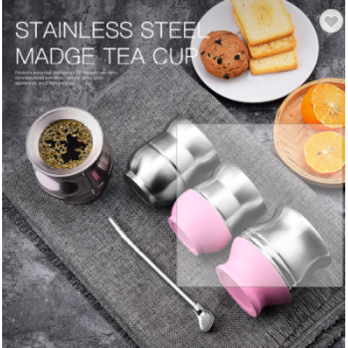 Stainless Steel  Vacuum Flasks and Mate Cup Suit  Customized in Color and Packaging