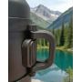 Insulated Thermos with Dual Drinking Options Large Capacity Travel Flask with Detachable Cups for Daily Use Adventures