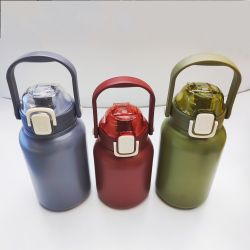 New Design Wholesale Kids Cute Bounce Cover Double Vacuum Travel Outdoor Thermos with Handle New Design Wholesale Kids Cute Bounce Cover Double Vacuum Travel Outdoor Thermos with Handle