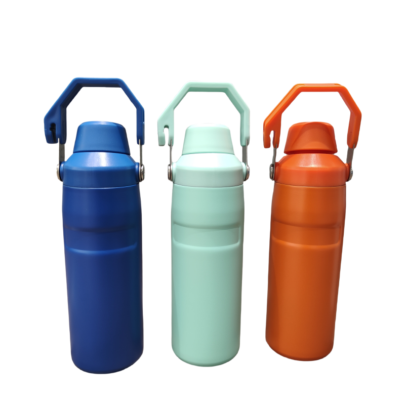 Outdoor Climbing Drinking Crooked Mouth Stainless Steel Vacuum Insulated Cup Water Bottle