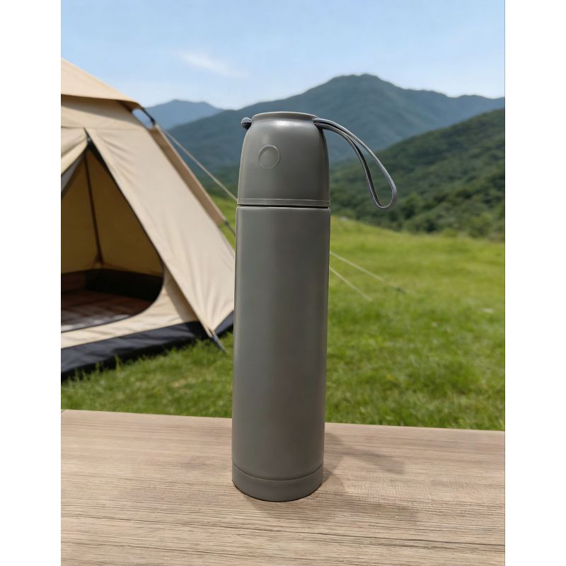 Stainless Steel Thermos Cup with Bird Lid Leakproof Portable Travel Water Bottle for Outdoor Office