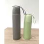 Stainless Steel Thermos Cup with Bird Lid Leakproof Portable Travel Water Bottle for Outdoor Office