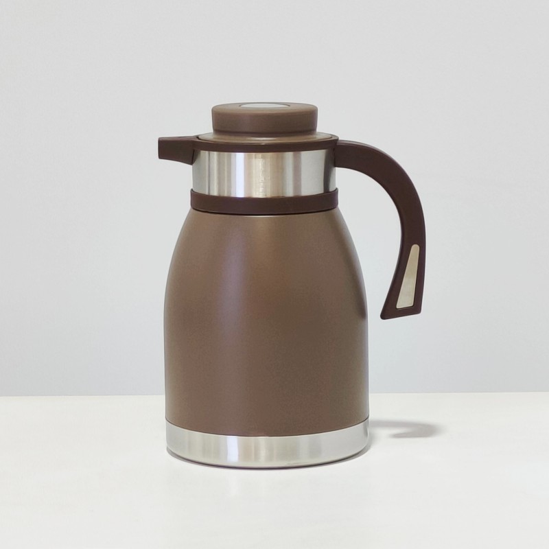 Cafetera/olla de agua doméstica de acero inoxidable con aislamiento al vacío de gran capacidad