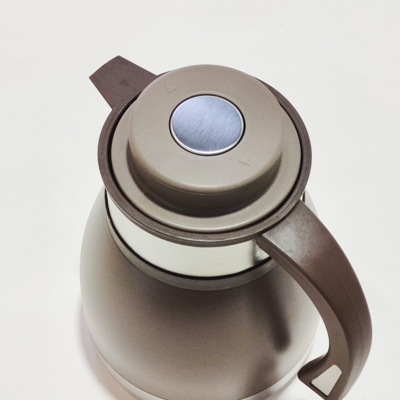 Cafetera/olla de agua doméstica de acero inoxidable con aislamiento al vacío de gran capacidad