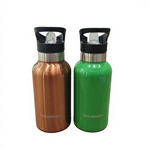 Wholesale Reusable Stainless Steel Double Wall Vacuum Insulated Leak-Proof Water Bottle Tumbler Built-In for 6-12 Hours Thermal