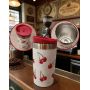 300ml or 240ml Double-Layer Stainless Steel Coffee Mug Cute  Pattern Leak-Proof Portable Travel Cup for Daily Office Outdoor Use